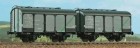45054 ACME Set of 2 Wine transport cars type Mv with integrated wine barrels of Vinicola Rotolo, F.lli Folonari